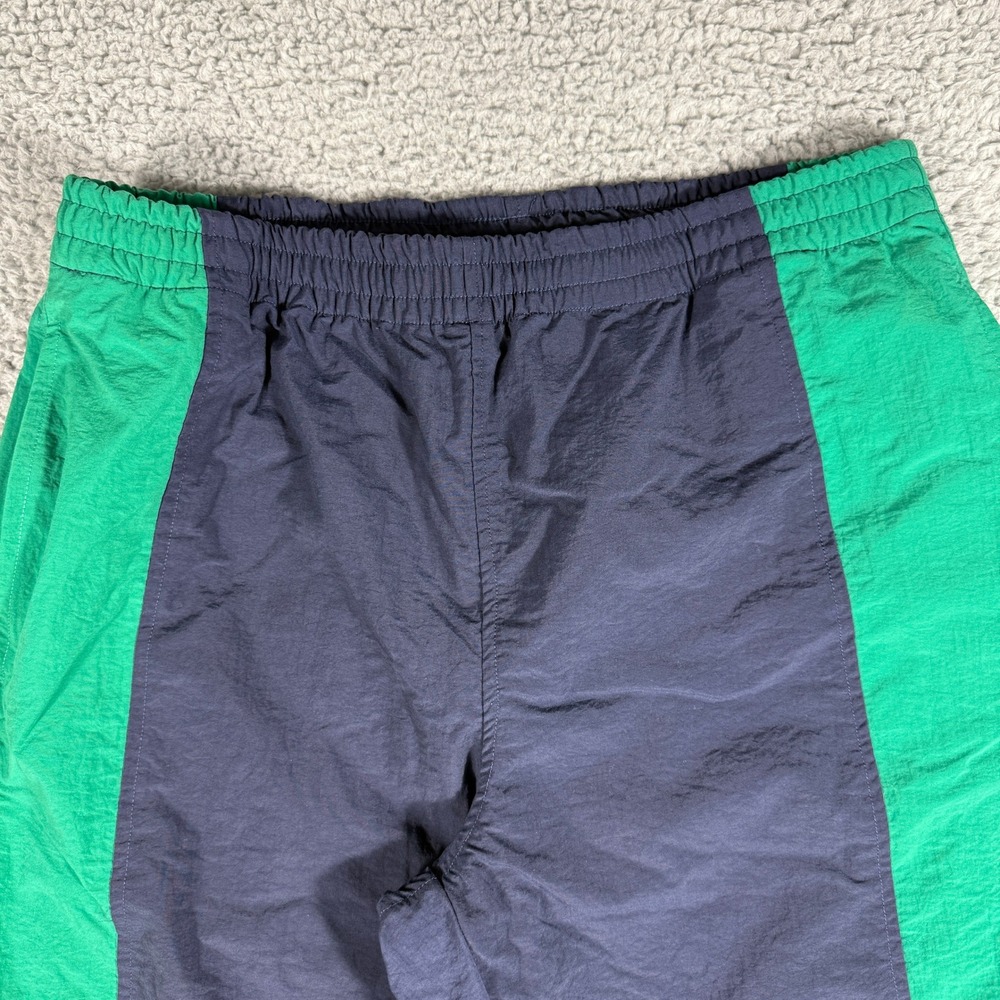 Rossignol Track Pants Mens Medium Blue Green Red Colorblock Warm Up Zip Opening - Picture 3 of 10